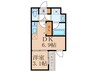 VINA山科WEST 1DKの間取り