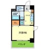 プロスパー十三 1Kの間取り