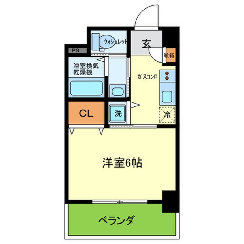 間取図 プロスパー十三