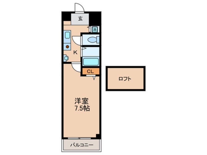 間取図 ジュネスコート