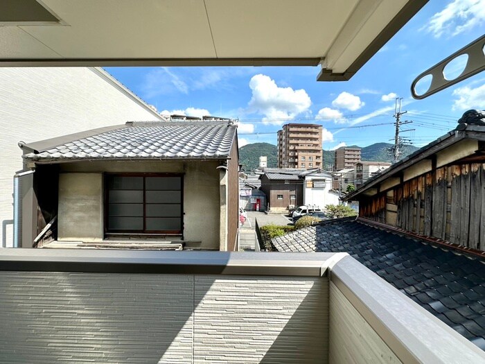 室内からの展望 プルミエール椥辻