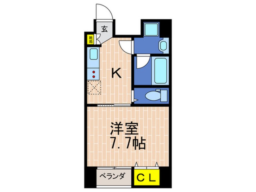 間取図 第二リーフハイツ