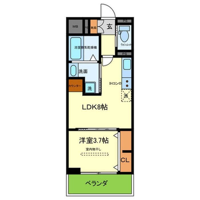 間取り図 アリビオウエスト