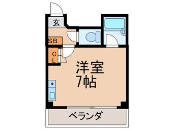 間取図 あべの恵寿ビル