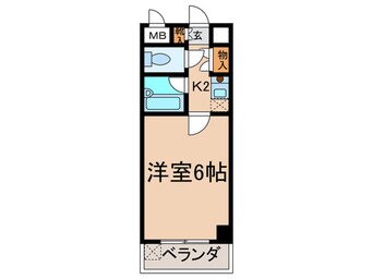 間取図 あべの恵寿ビル