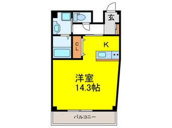 間取図 グランデュオM海老江