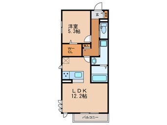 間取図 ラ　プロスペリータ