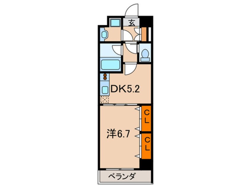 間取図 アーバネックス室町