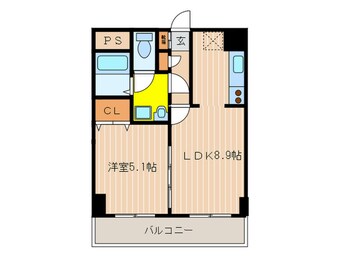 間取図 アーバネックス室町