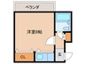 田中武庫川マンション 1Kの間取り