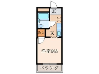 間取図 タウンズハイツ