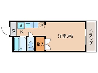 間取図 タウンズハイツ