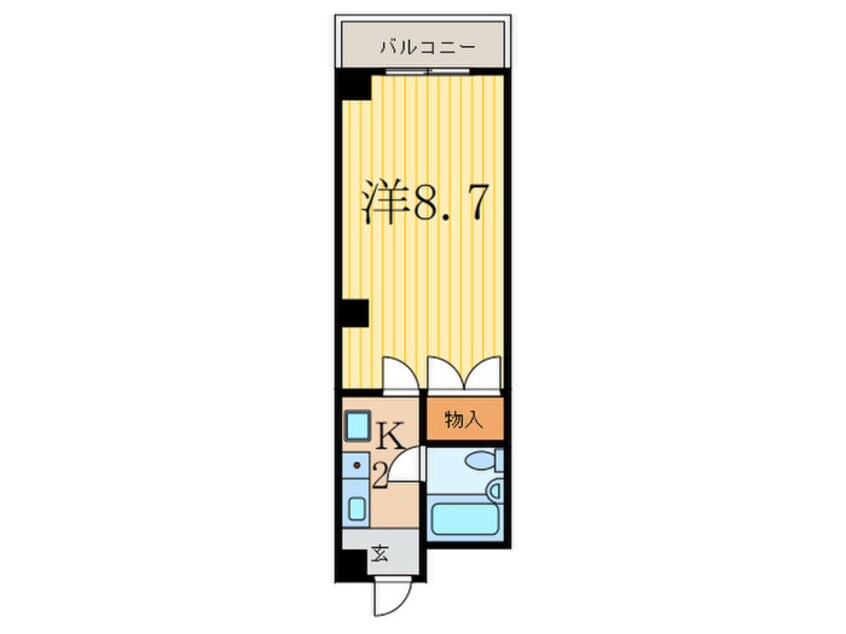 間取図 フォーブル末広