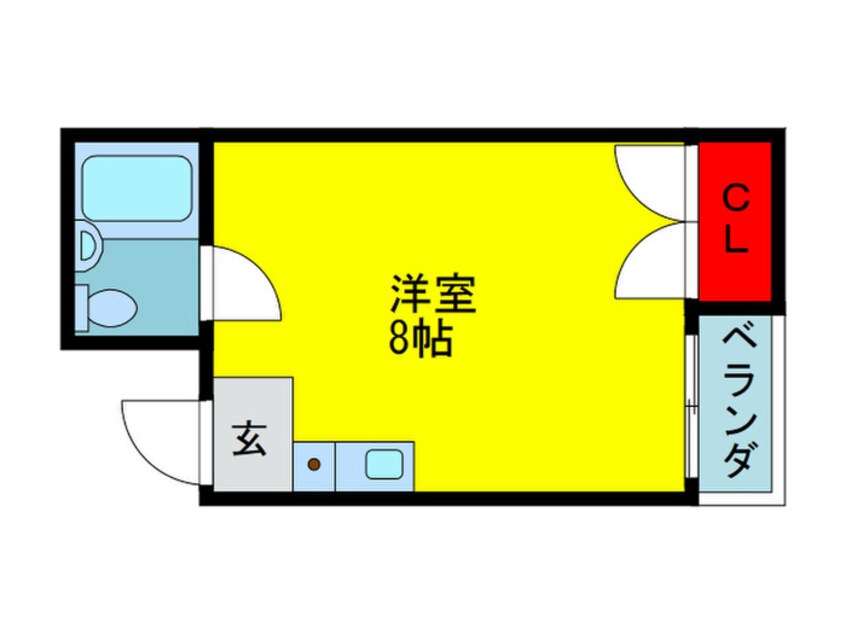 間取図 パインリーフ森小路