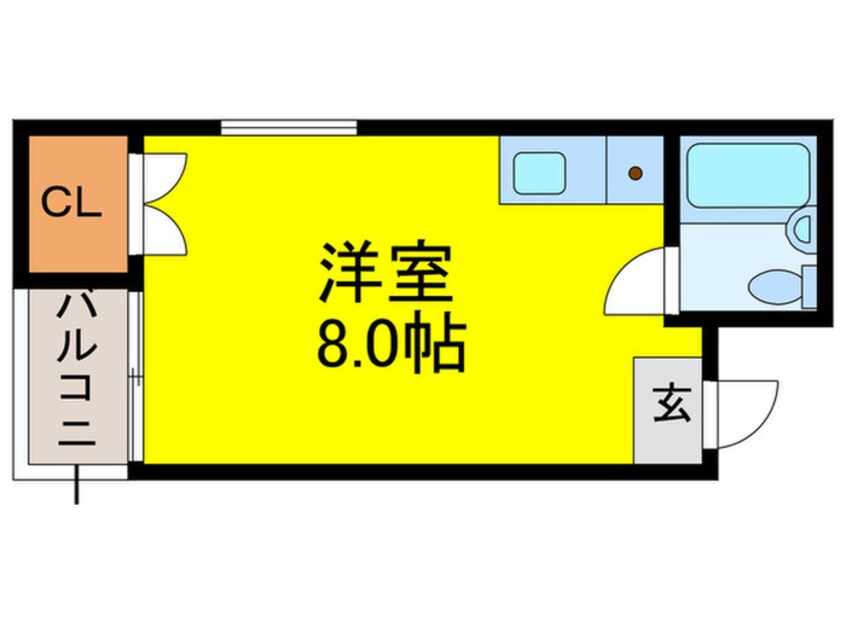 間取図 パインリーフ森小路