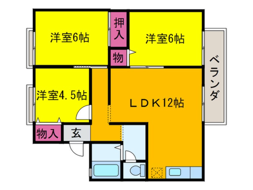 間取図 メゾンドエトワール