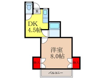 間取図 コ－ポディオ