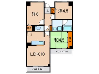 間取図 エリム摩耶