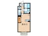 HITOMI DORMITORY 1Rの間取り