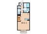 HITOMI DORMITORY 1Rの間取り