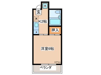 間取図 ハイツタナカ