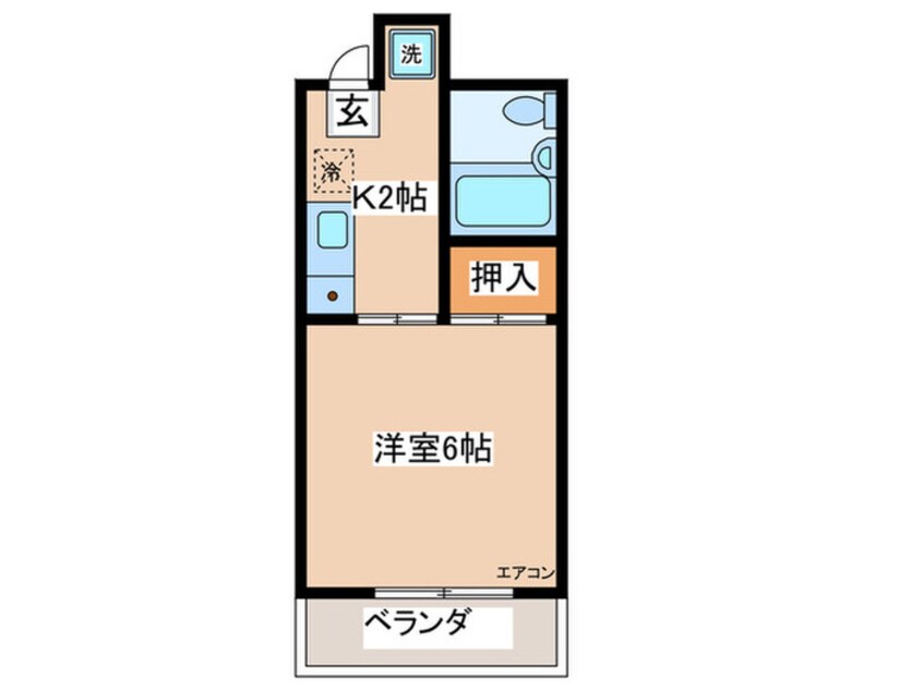 間取図 ハイツタナカ