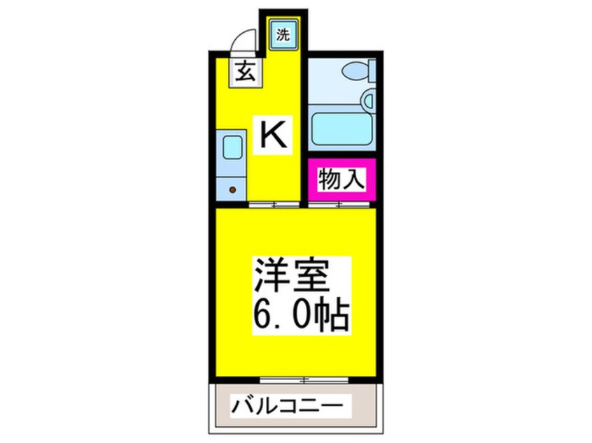 間取図 ハイツタナカ