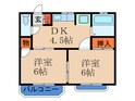 ミヤコハイツＡ・Ｄ棟の間取図