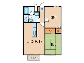 間取図 ピサ芦屋