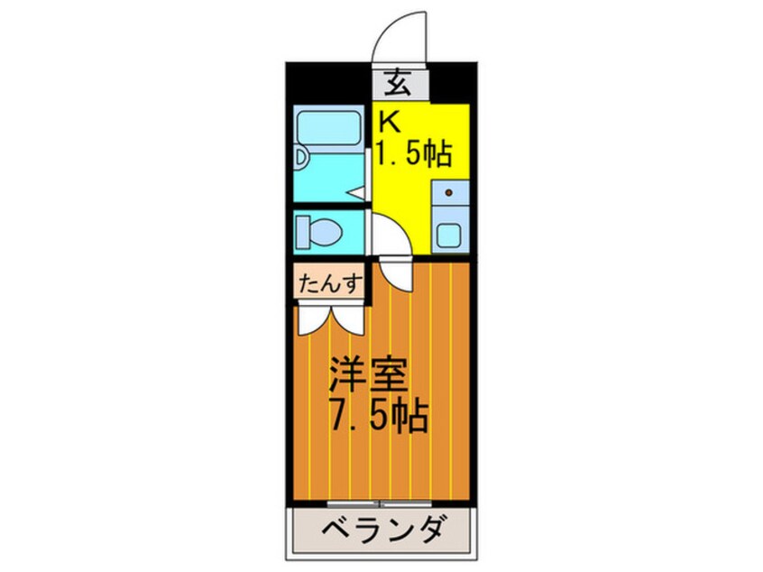 間取図 アメニティＫＳパ－トⅢ