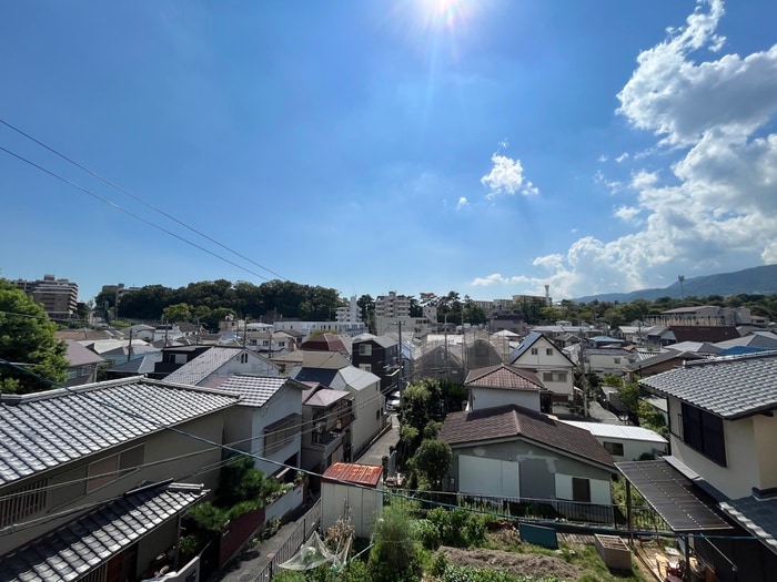 室内からの展望 Scarlet　Hills