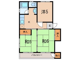 間取図 シャトレ－六甲