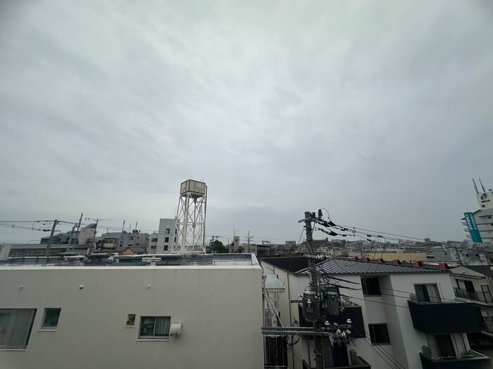 室内からの展望 総持寺駅前グリーンハイツ