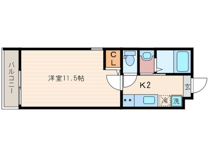 間取図 シュミート西洞院