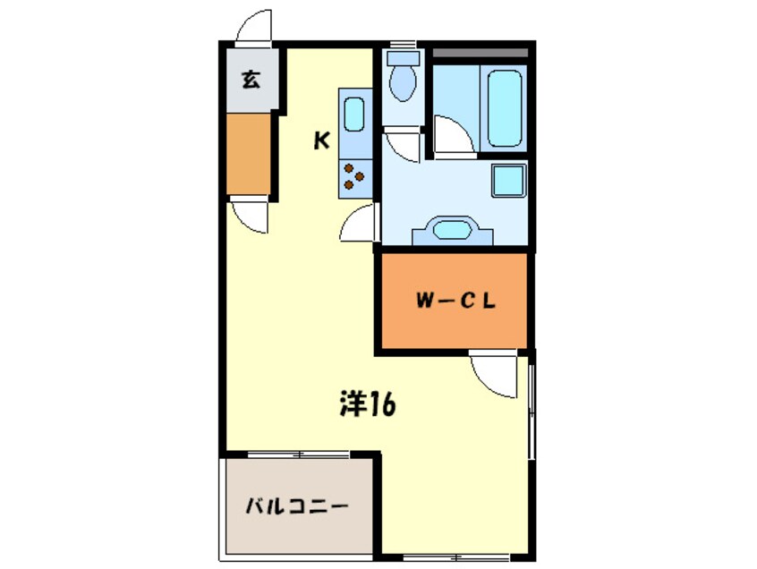 間取図 水口第２ビル