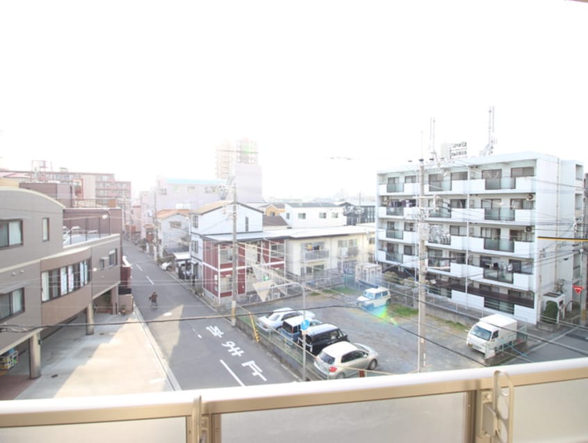 室内からの展望 新豊里ハイツ