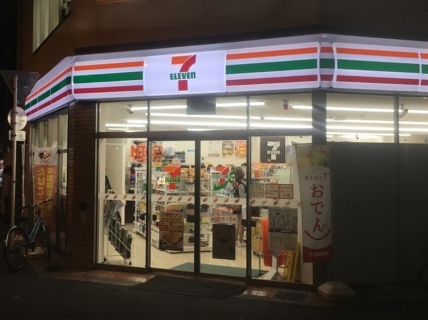 セブンイレブン大阪大国１丁目店(コンビニ)まで130m リッツ難波南Ⅱ