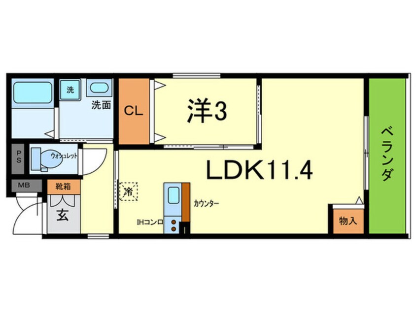 間取図 TKマンション