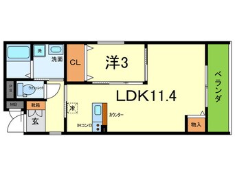 間取図 TKマンション