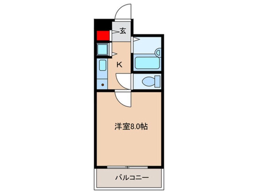 間取図 パラッツォフォルトゥ－ナ