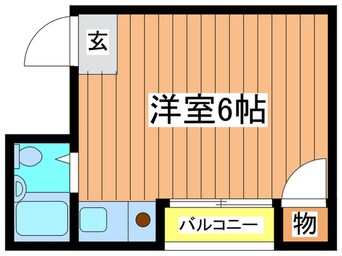 間取図 サン高倉