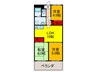 コスモナカムラビル 3LDKの間取り