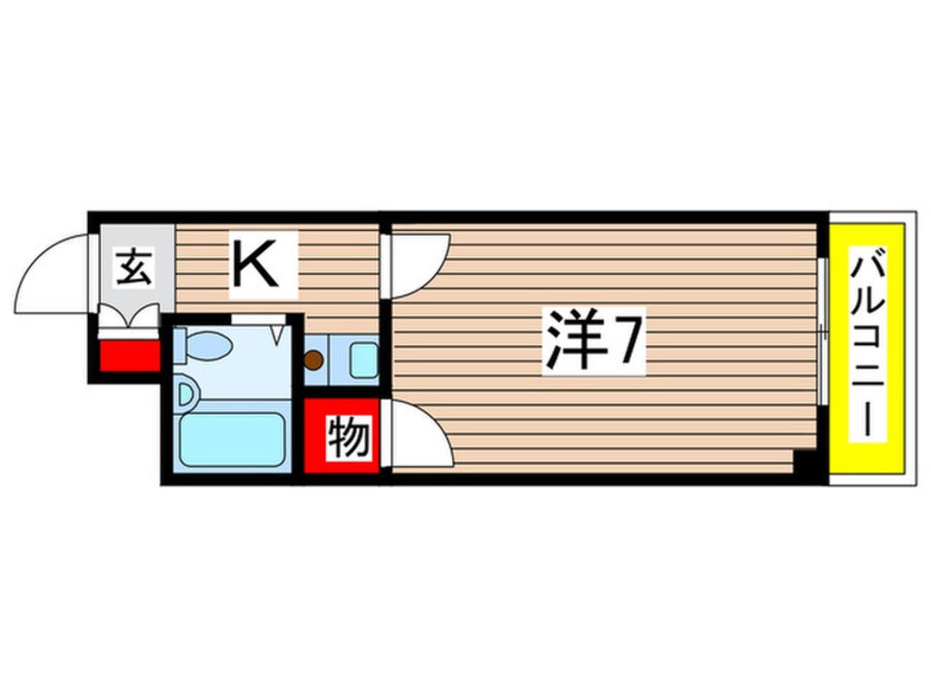 間取図 パ－クハイツ