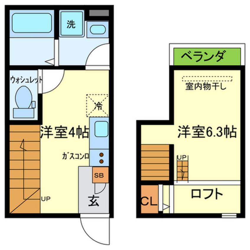 間取図 ﾌｫﾚｽﾄｺｰﾄ東今里