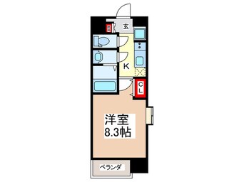 間取図 La　Douceur荒本