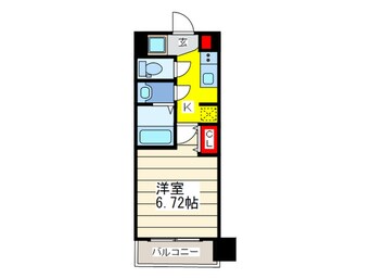 間取図 La　Douceur荒本