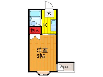 間取図 プレアール大日