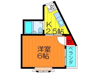 間取図 プレアール大日