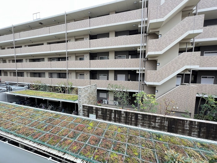 室内からの展望 長興寺コ－ポ