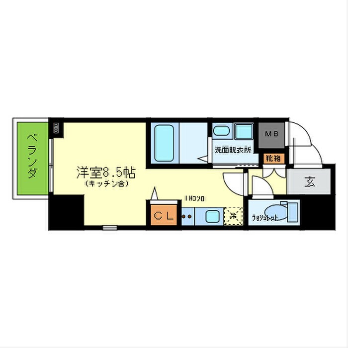間取り図 ONLYONE川西藤ノ木